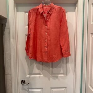 Women’s Tommy Bahama Linen Top size Large